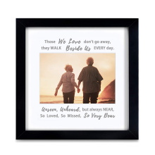 Amazon High Quality Sympathy Gifts Memorial Picture Frame for Loss of Loved One Remembrance or Memorial Gift Idea